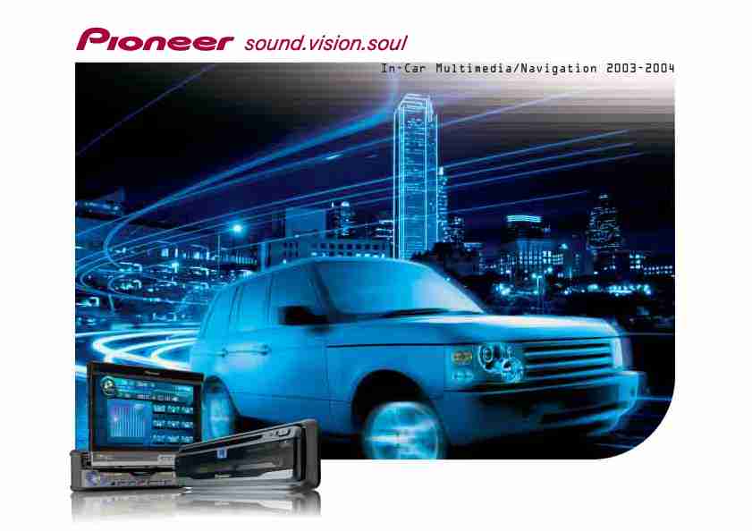 Pioneer Car Stereo System AVM-P9000R-page_pdf
